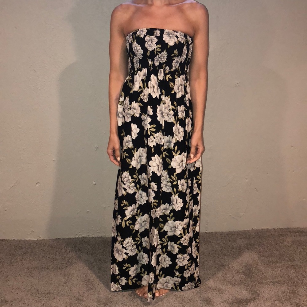 Floral maxi dress